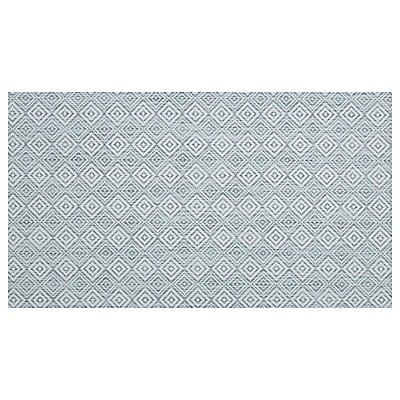 Designbodenbelag Savona | BxL 60 x 100 cm | weiß, blau | Certeo