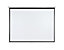 Rolloleinwand | Format 1:1 | Bildmaß LxH 150 x 150 cm | Weiß | Certeo