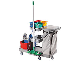 Chariot d'entretien hygiénique - h x l x p 1130 x 520 x 1135 mm