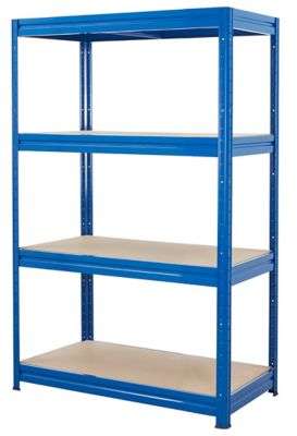 Mega Deal | 4x Schwerlastregale | HxBxT 1770 x 900 x 450 mm | 450 kg pro Fachboden | Dunkelgrau| Certeo