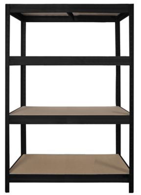 Mega Deal | 4x Schwerlastregale | HxBxT 1770 x 900 x 450 mm | 450 kg pro Fachboden | Dunkelgrau| Certeo