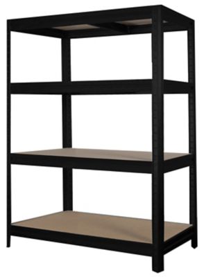 Mega Deal | 5x Profi-Schwerlastregale | HxBxT 1770 x 900 x 450 mm | 450 kg pro Fachboden | Dunkelgrau| Certeo | Certeo