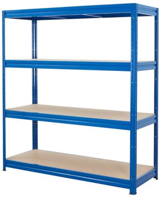 Mega Deal | 5x Profi-Schwerlastregale | HxBxT 1770 x 900 x 450 mm | 450 kg pro Fachboden | Dunkelgrau| Certeo | Certeo
