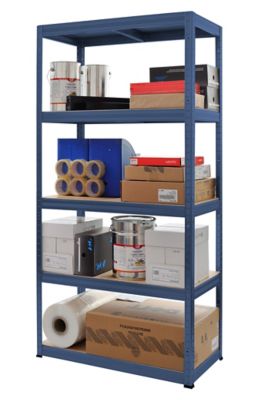 Mega Deal | 2x Werkstattregale | HxBxT 1800 x 900 x 450 mm | 350 kg pro Fachboden | Silber | Certeo