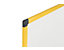 Whiteboard Industrial Ultrabrite | BxH 60 x 45 cm | Gelb, Weiß | Bi-Office