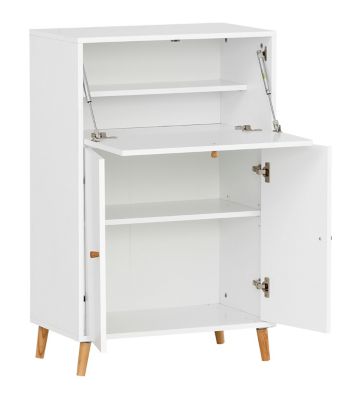 Sekretär Serie 500 | HxBxT 102 x 65 x 39 cm | Weiß | Möbelpartner