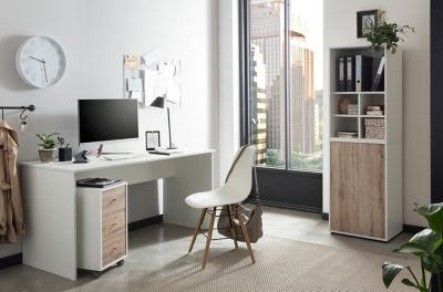 Büroregal Serie 400 U | HxBxT 84 x 51 x 41 cm | Weiß | Möbelpartner