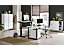Schreibtisch Serie 2000  | Höhenverstellbar | BxTxH 160 x 75 x 71 - 121 cm | Weiß | Möbelpartner