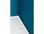 Tischtrennwand Curve | HxBxT 400 x 800 x 28 mm | Grau | Novigami