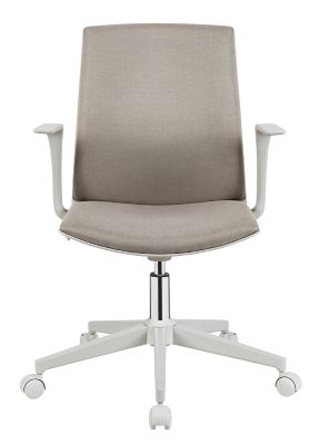 Chaise de bureau Gaia | Réglable en hauteur | Tissu | Beige | Novigami