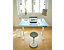 Schreibtisch elektrisch höhenverstellbar Josi | Stehpult | BxT 1400 x 800 mm | Gestell Weiß | Eiche | Novigami