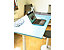 Schreibtisch elektrisch höhenverstellbar Josi | BxT 1400 x 800 mm | Gestell Grau | Eiche | Novigami