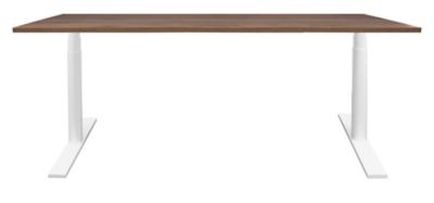 Schreibtisch elektrisch höhenverstellbar Josi | BxT 1400 x 800 mm | Gestell Grau | Eiche | Novigami
