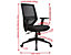 Lot de 4x chaise de bureau Lokai | Ergonomique | Noir | Easy Deal | Novigami
