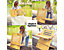 Convertisseur de bureau Suki | Rehausse de bureau assis-debout | HxLxP 560 x 500 x 370 mm | Blanc | Novigami