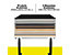 Piétement pour bureau assis-debout Josi | LxP 1200 - 1800 x 600 mm | Boutons de mémorisation | Blanc | Novigami