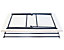 Table pliante Yori | Sans roulettes | HxLxP 740 x 1600 x 800 mm | Novigami