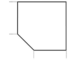 office akktiv RENATUS Plan de liaison - forme trapézoïdale, avec pied support réglable en hauteur