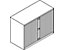 Bisley Rollladenschrank  | horizontal | Lichtgrau  | HxBxT 695 x 1000 x 430 mm | 1 Fachboden | ET410/06/1S.LG-AV7