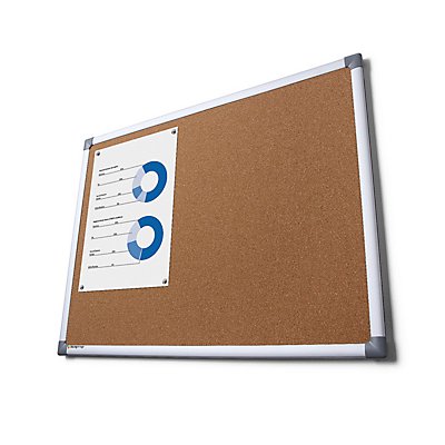 Korkboard | BxL 60 x 45 cm | Aluminium, Kork | Scritto