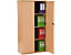 Büroschränke Holz | H: 816 | 1 Fachboden | Weiß | Certeo