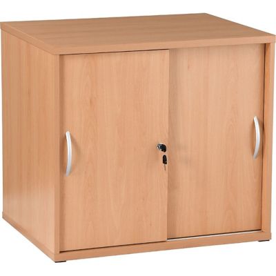 1x Armoire De Bureau Xxl 2 Etageres Lxpxh 960 X 530 X 1204 Mm Hetre Karbon Certeo