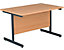 Table de réunion rectangulaire | LxPxH 1200 x 800 x 730 mm | Piétement graphite | Hêtre | Karbon | Certeo