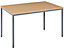 Table de bureau rectangulaire | 1200 x 600 mm | Karbon | Certeo