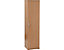 1x placard fin de bureau en bois | 3 tablettes | Hauteur 1592 mm | Hêtre | Karbon | Certeo