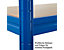 Stabiles Steckregal | Tragkraft bis zu 450 Kg pro Fachboden | 1770 x 2400 x 600 mm | Blau