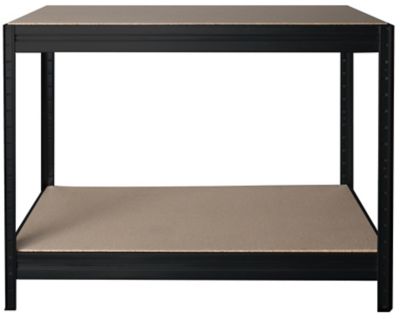 Établi réglable en hauteur | Charge max. 600 kg | HxLxP 870 x 1200 x 600 mm | Profondeur 60 cm | Gris