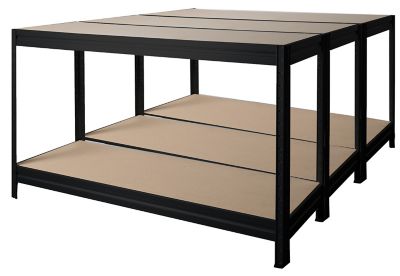 3x établis | HxLxP 870 x 1200 x 600 | 600 kg par niveau | Mega Deal