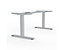 Tischgestell elektrisch höhenverstellbar | E-MORE 2M3S | HxB 610-1270 x 1100-1800 mm | reinweiß | Certeo