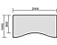 Schreibtisch | Manuell höhenverstellbar | Ergonomisch | BxTxH 2000 x 1000 x 680-860 mm | Buche-Silber | Geramöbel