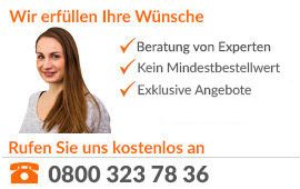 Rufen Sie uns kostenlos an